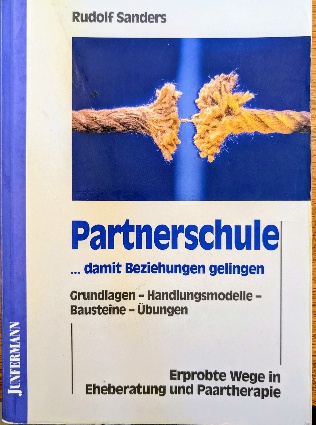 Buchcover: Rudolf Sanders, Partnerschule – damit Beziehungen gelingen